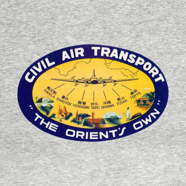 1960's Civil Air Transport - The Orient's Own by historicimage